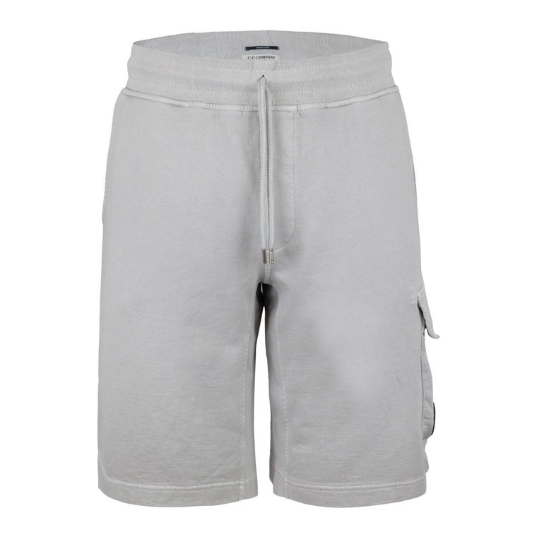 Szare Bawełniane Short Shorts C.p. Company