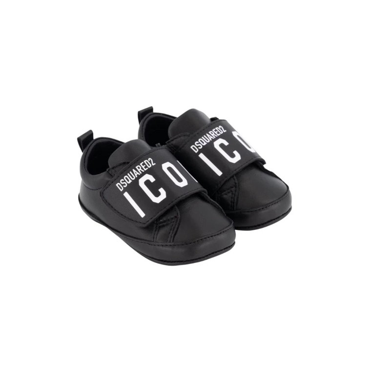 Czarny Sneaker dla Dzieci - Styl 75724 Dsquared2