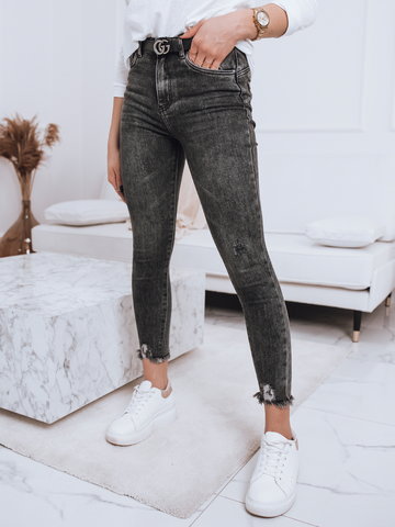 Spodnie damskie jeansowe RUT czarne Dstreet UY1118