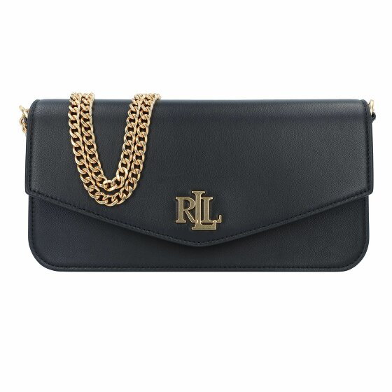 Lauren Ralph Lauren Sawyer Torba na ramię Skórzany 26 cm black