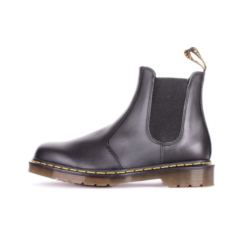 Czarne Skórzane Unisex Buty Dr. Martens