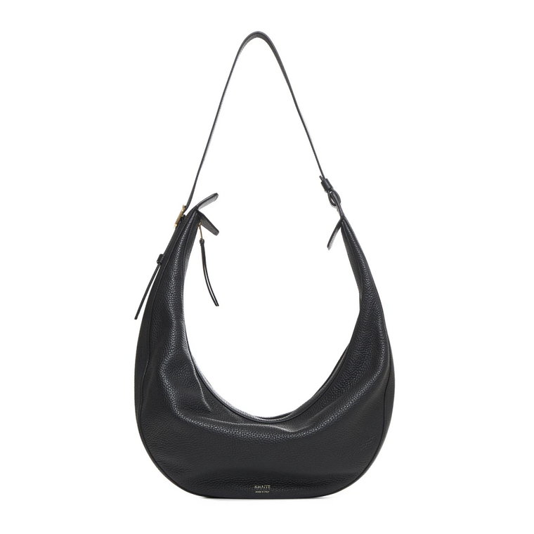 Czarna Torba Hobo Khaite