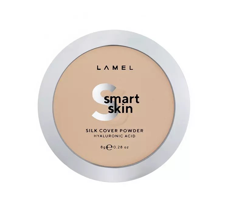 LAMEL SMART SKIN COMPACT POWDER MATUJĄCY PUDER PRASOWANY 404 SAND 8G