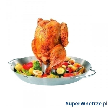 Wok grillowy do kurczaka 31cm Gefu kod: G-89156