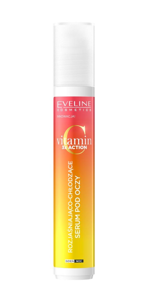 Eveline Vitamin C 3 x Action Serum pod oczy roll-on 15ml