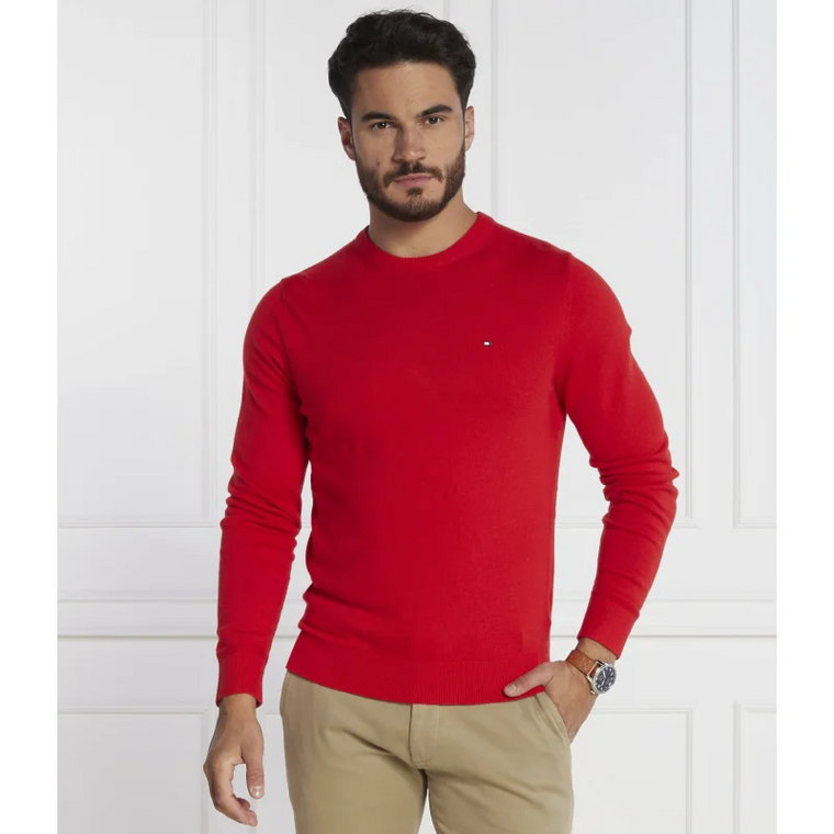 Tommy Hilfiger Sweter | Regular Fit | z dodatkiem kaszmiru