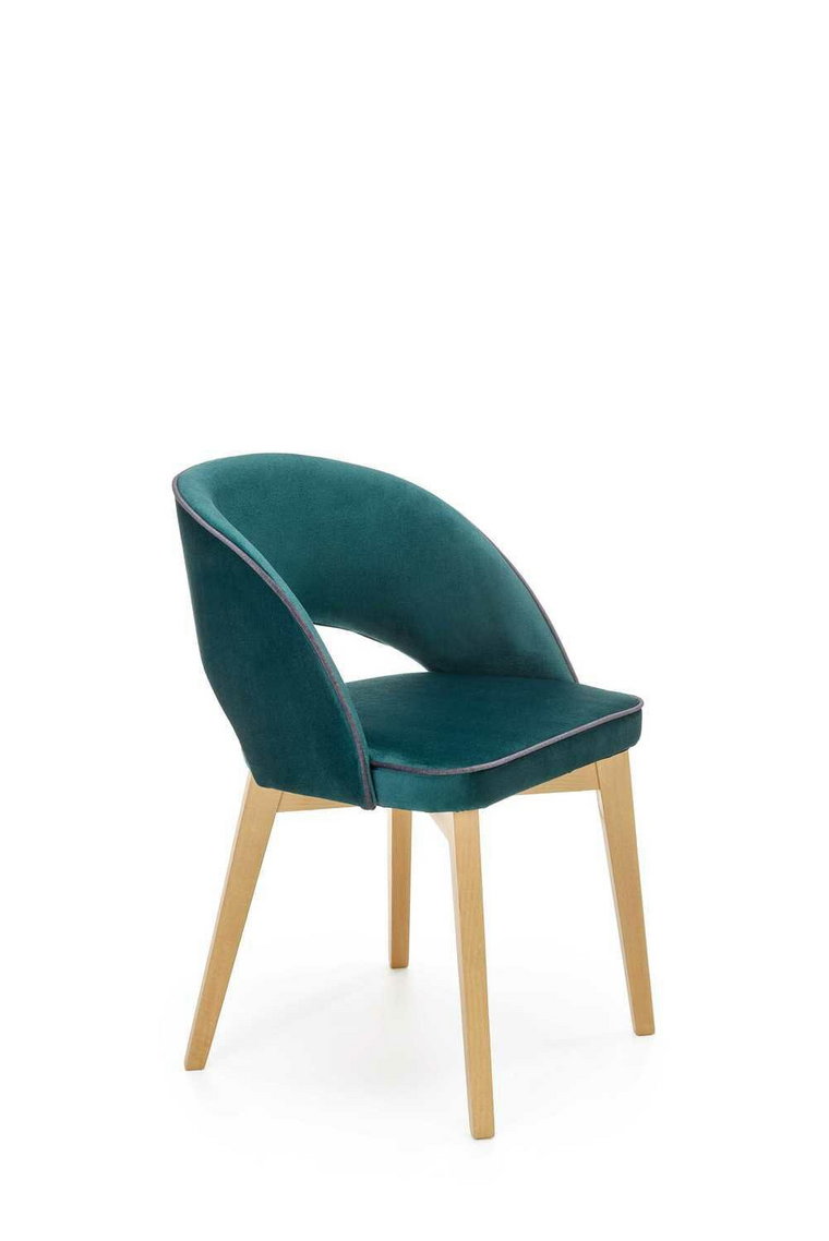 Krzesło Blanche dąb/ zielone Monolith 37