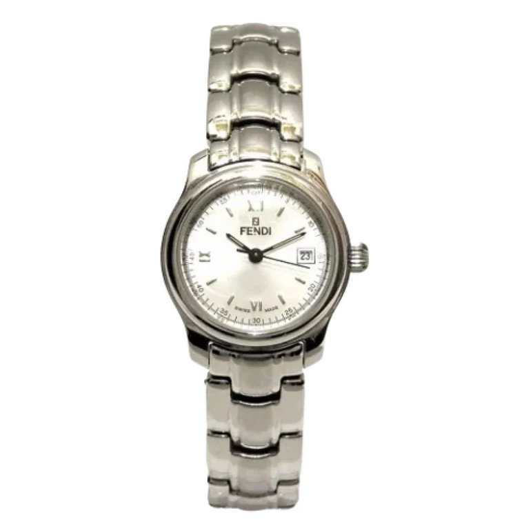 Pre-owned Silver watches Fendi Vintage