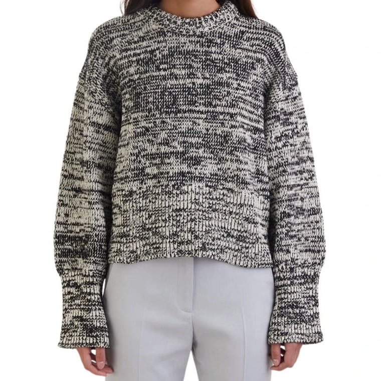 Wygodny i stylowy sweter z okrągłym dekoltem dagmar