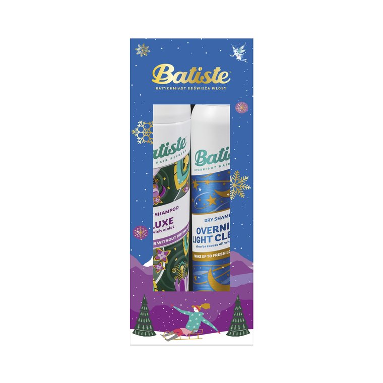 Batiste Zestaw Suchych szamponów, Luxe + Overnight light