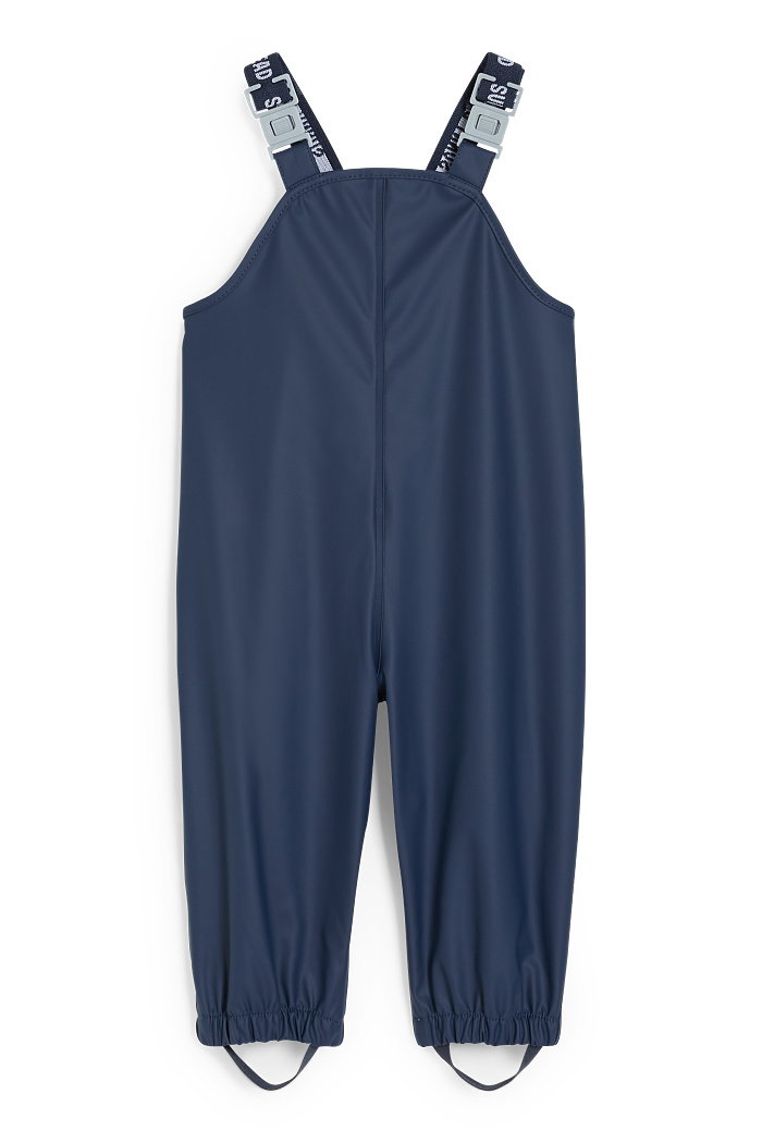 C&A Niemowlęce spodnie przeciwdeszczowe, Niebieski, Rozmiar: 98