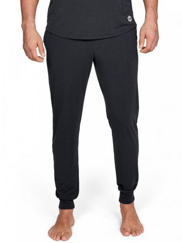 Męskie spodnie regeneracyjne UNDER ARMOUR Recovery Sleepwear Jogger - czarne