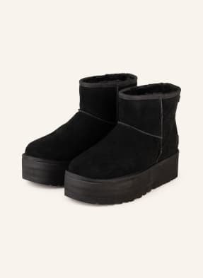 Ugg Botki Classic Mini Platform schwarz