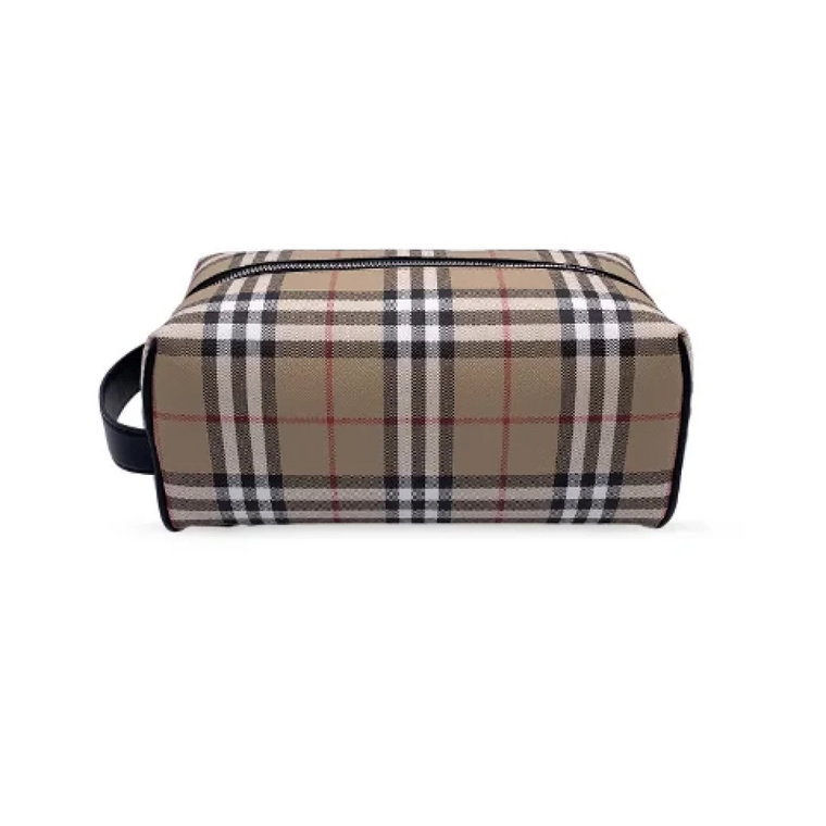 Pre-owned Canvas clutches Burberry Vintage