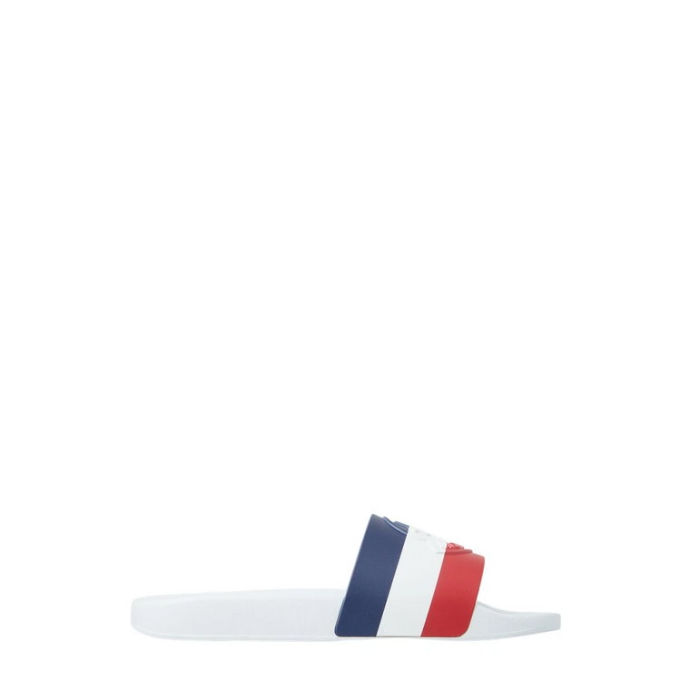 Logo Stripe Slides Moncler