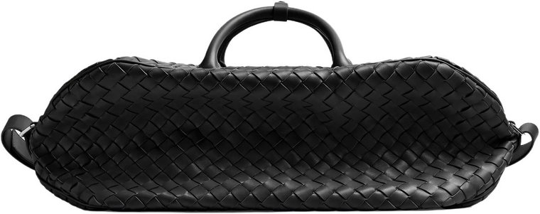 Bottega Veneta Torba na ramię DUFFLE INTRECCIATO skóra cielęca