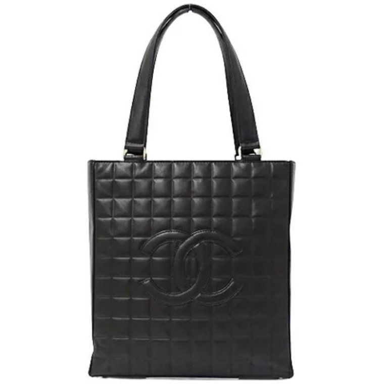 Pre-owned Suede totes Chanel Vintage