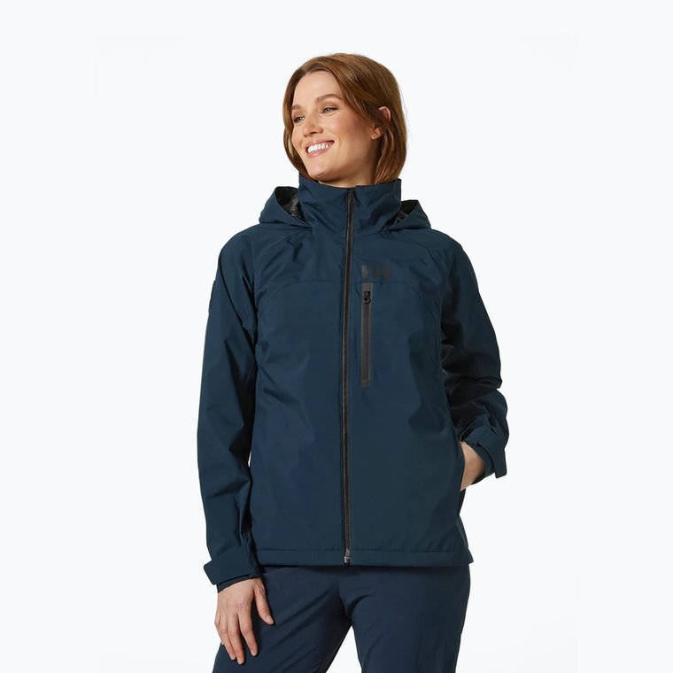 Kurtka żeglarska damska Helly Hansen Hp Racing Lifaloft Hooded navy