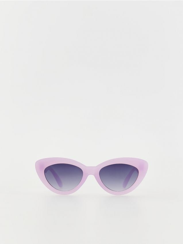 Reserved - Okulary przeciwsłoneczne - fioletowy