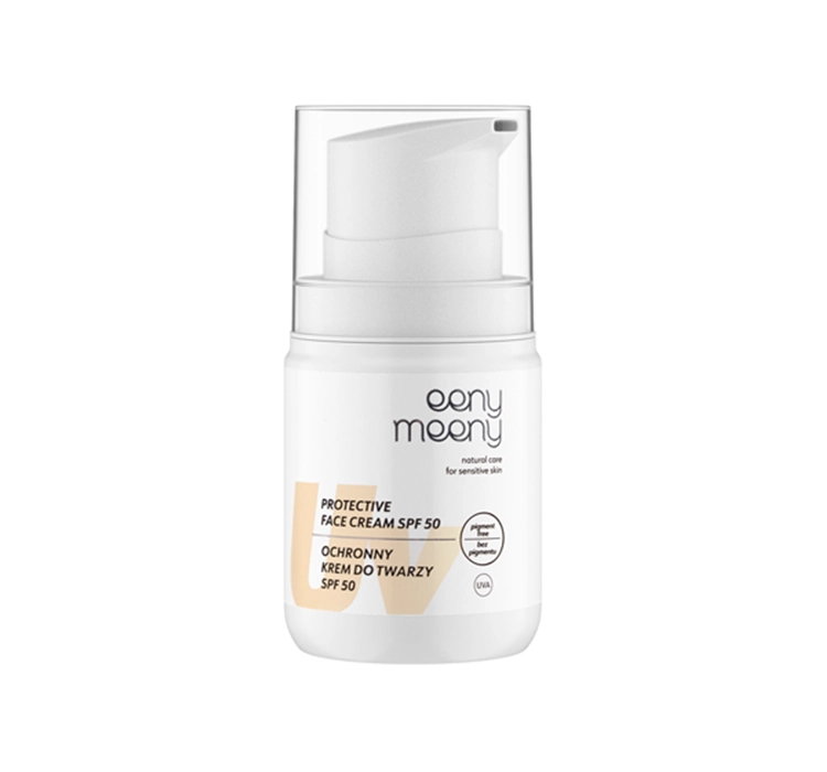 eeny meeny ochronny krem do twarzy spf50 bez pigmentu 50ml