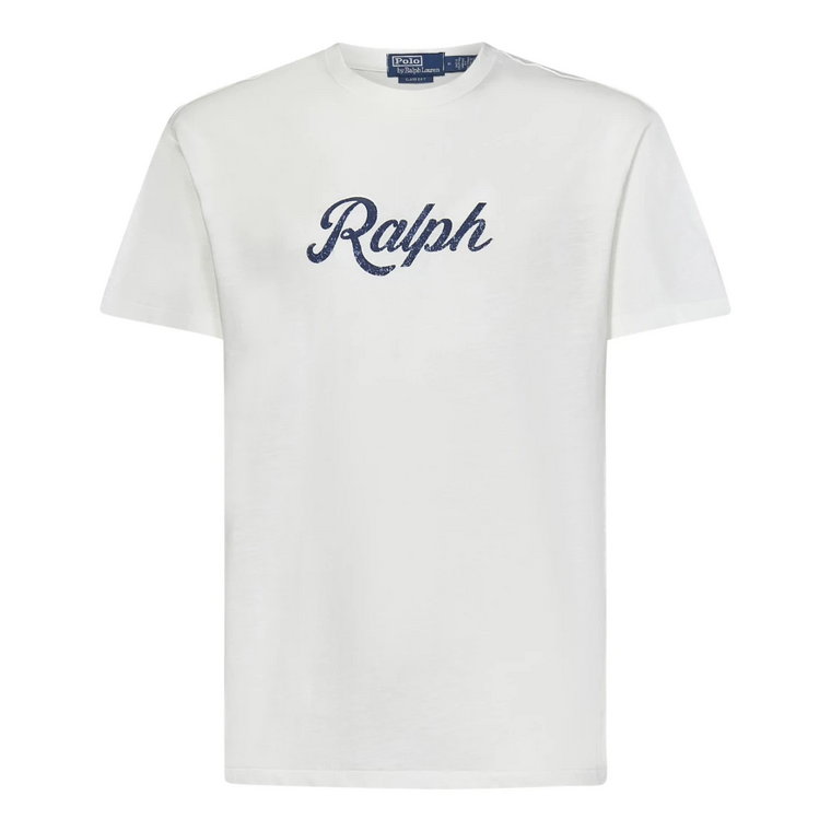 Białe T-shirty & Pola Ss24 Ralph Lauren