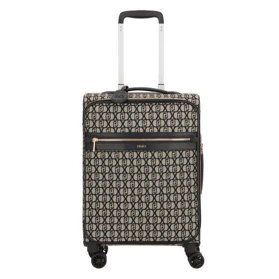 Liu Jo Travel 4 kółka Walizka 57 cm jacquard nero