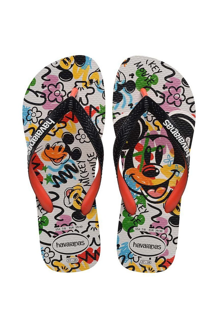 Havaianas japonki DISNEY STYLISH damskie na płaskim obcasie 4123500.7461