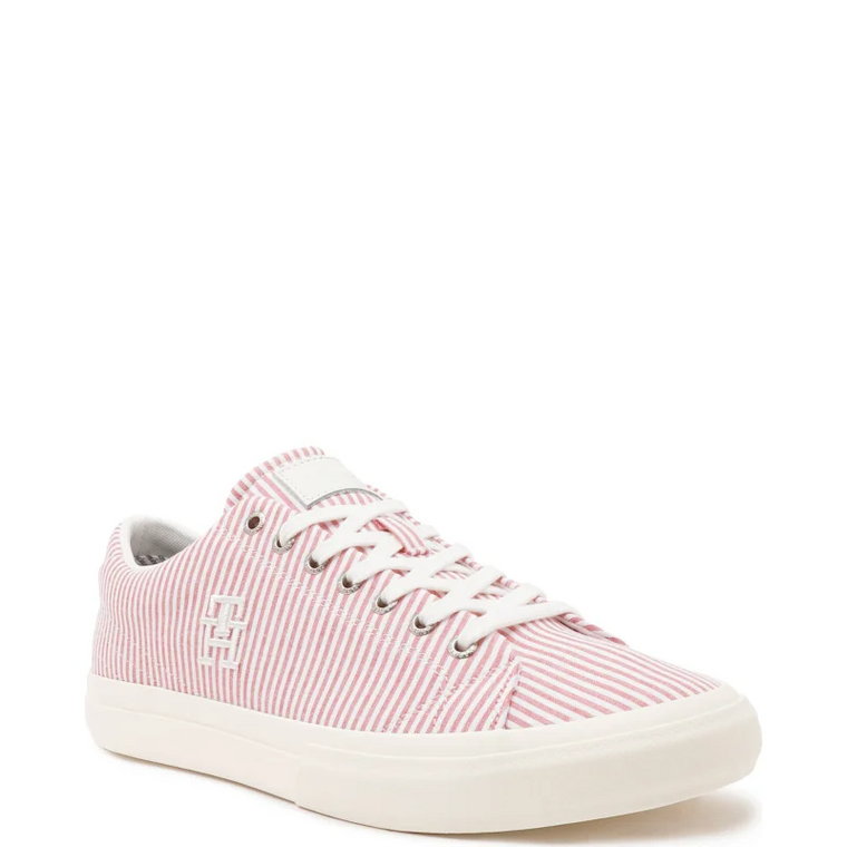 Tommy Hilfiger Tenisówki TH HI VULC STREET LOW SEERSUCKER