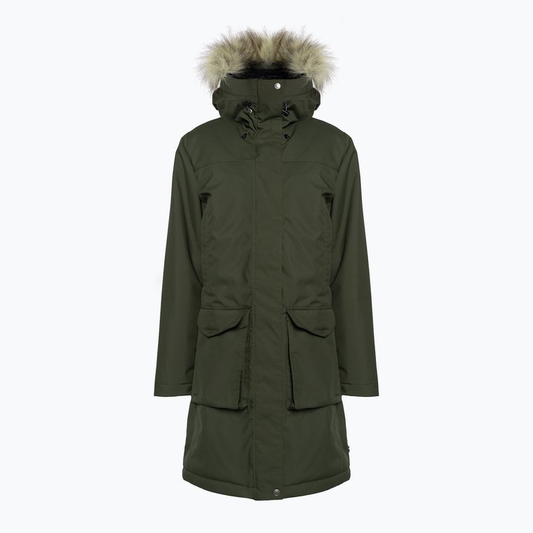 Płaszcz zimowy damski Fjällräven Nuuk Lite Parka 662 deep forest