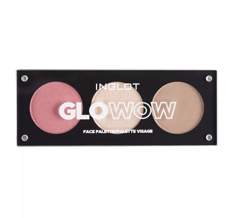 INGLOT GLOWOW PALETA DO MAKIJAŻU TWARZY 7G