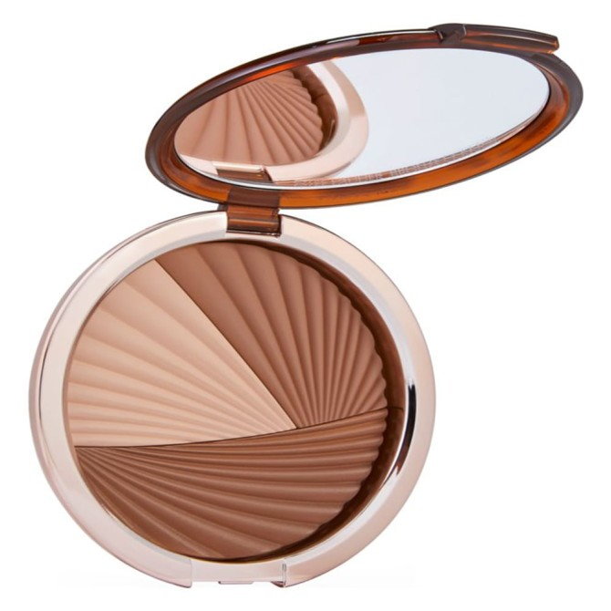 Estée Lauder Bronze Goddess Matte & Glow Bronzing Trio bronzer i rozświetlacz w kompakcie 24g