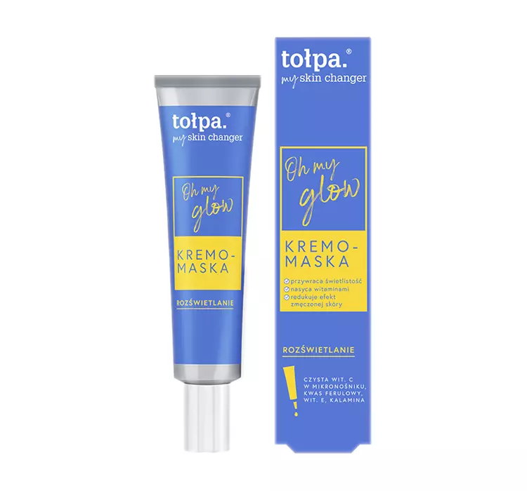 TOŁPA MY SKIN CHANGER OH MY GLOW ROZŚWIETLANIE KREMO-MASKA DO TWARZY 40ML