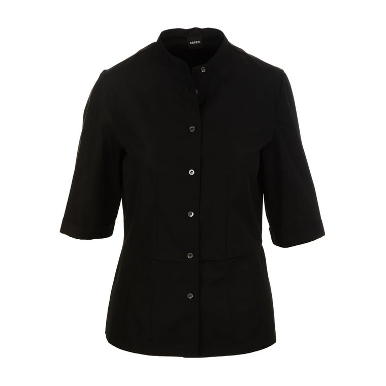 Czarna Koszula Camicia - Najnowsza Kolekcja Aspesi