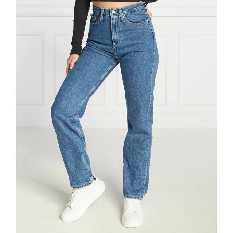 CALVIN KLEIN JEANS Jeansy | high rise