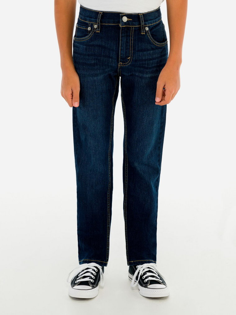 Jeansy chłopięce Levi's Lvb-511 Slim Fit Jeans 9E2006-D5R 170-176 cm Niebieskie (3665115038361). Jeansy chłopięce