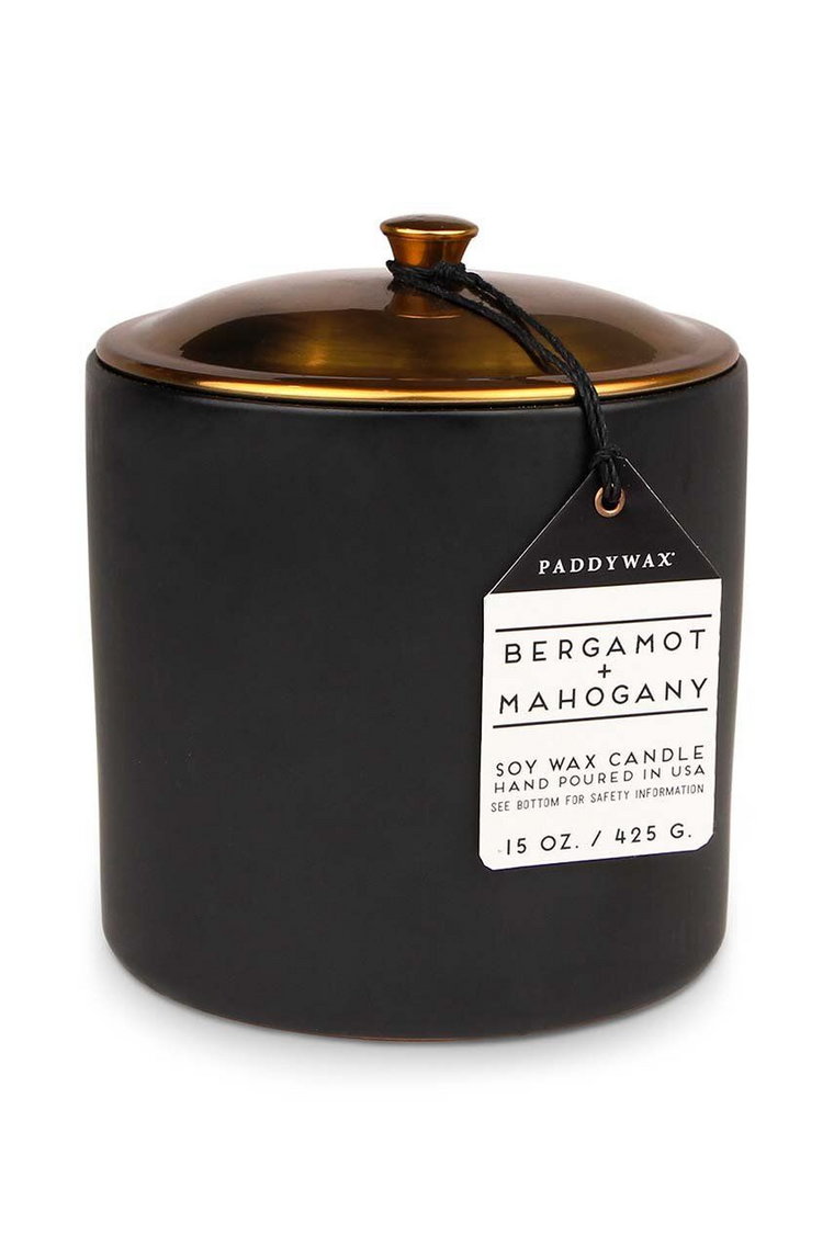 Paddywax świeca zapachowa sojowa Bergamot & Mahogony 425 g
