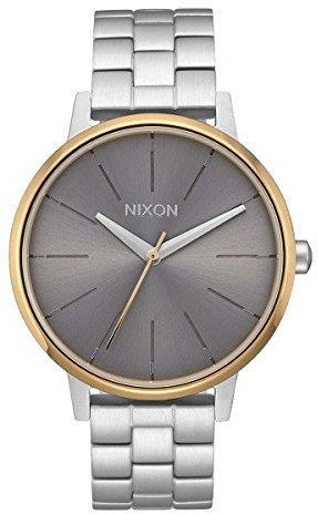 Nixon KENSINGTON SILVERGOLDGRAY kobiety zegarek analogowy