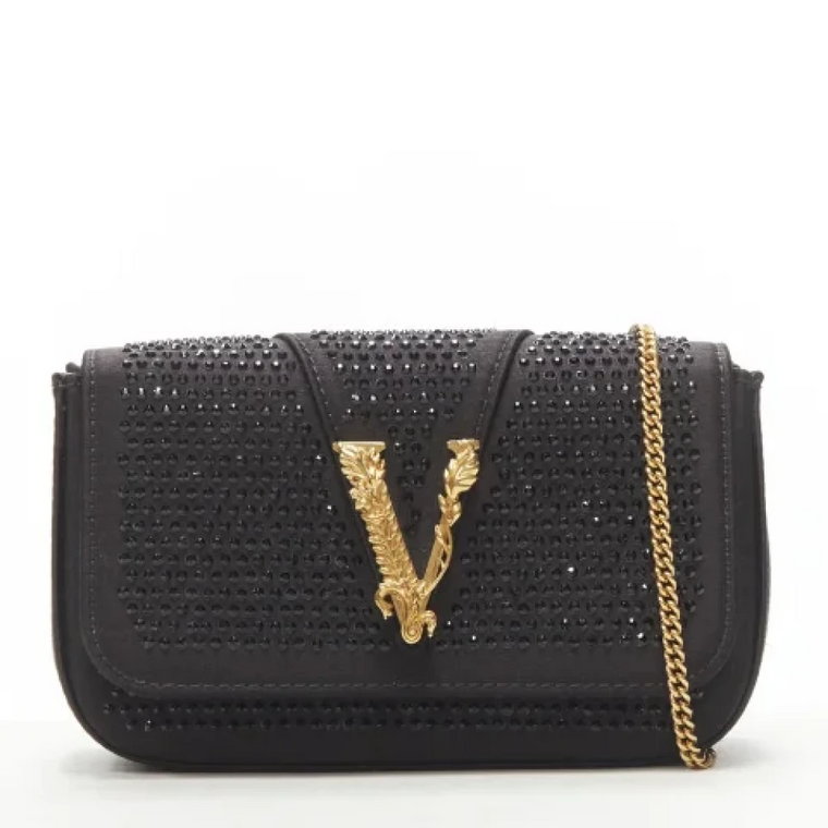 Pre-owned Satin shoulder-bags Versace Pre-owned