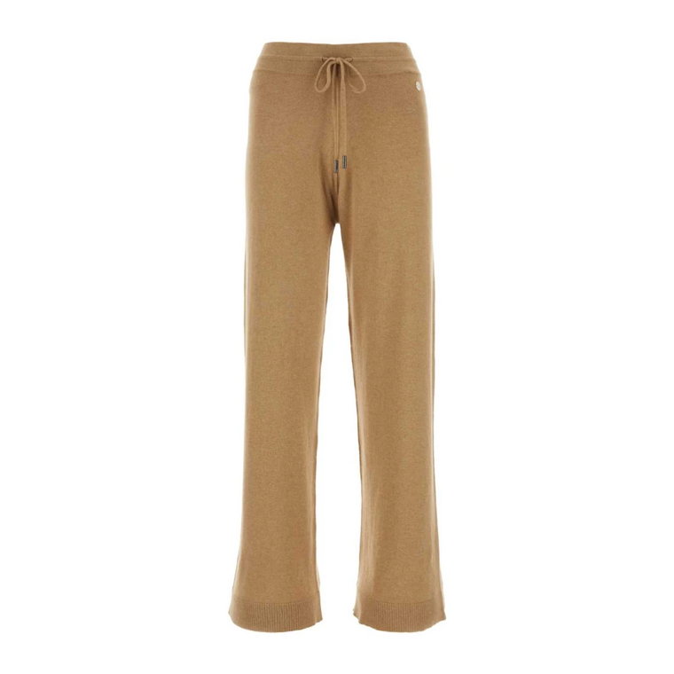 Stylowe Spodnie z mieszanki nylonowej w kolorze kamelowej Woolrich