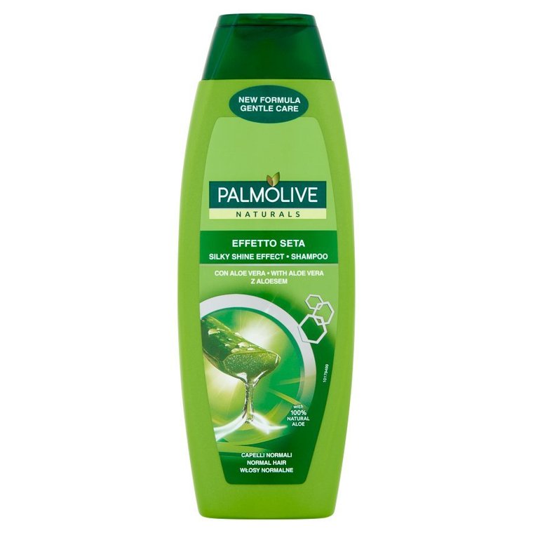 Palmolive Silky Shine Effect Szampon do włosów z aloesem 350ml