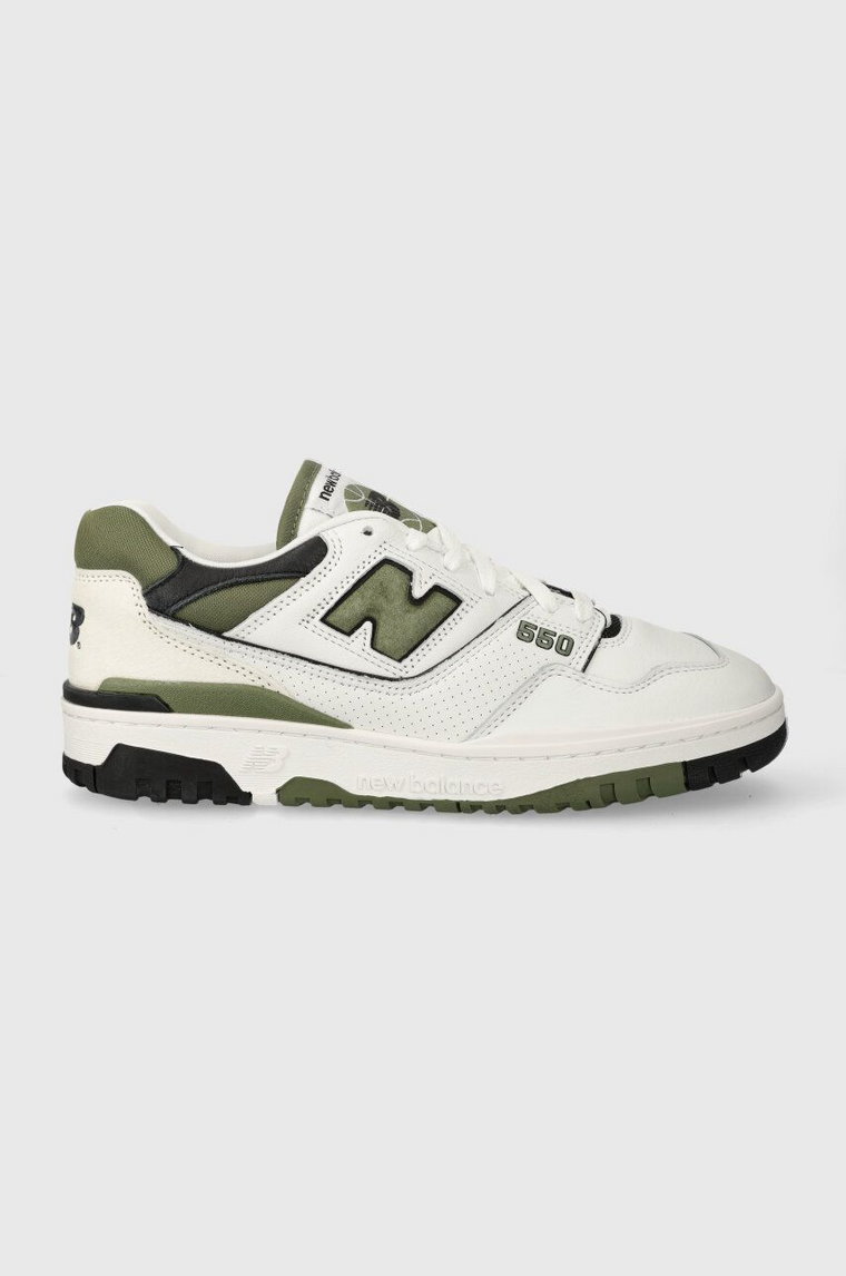 New Balance sneakersy skórzane 550 BB550DOB kolor biały BB550DOB