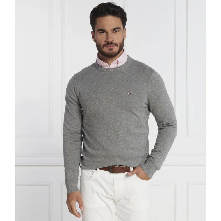 Tommy Hilfiger Sweter | Regular Fit | z dodatkiem kaszmiru