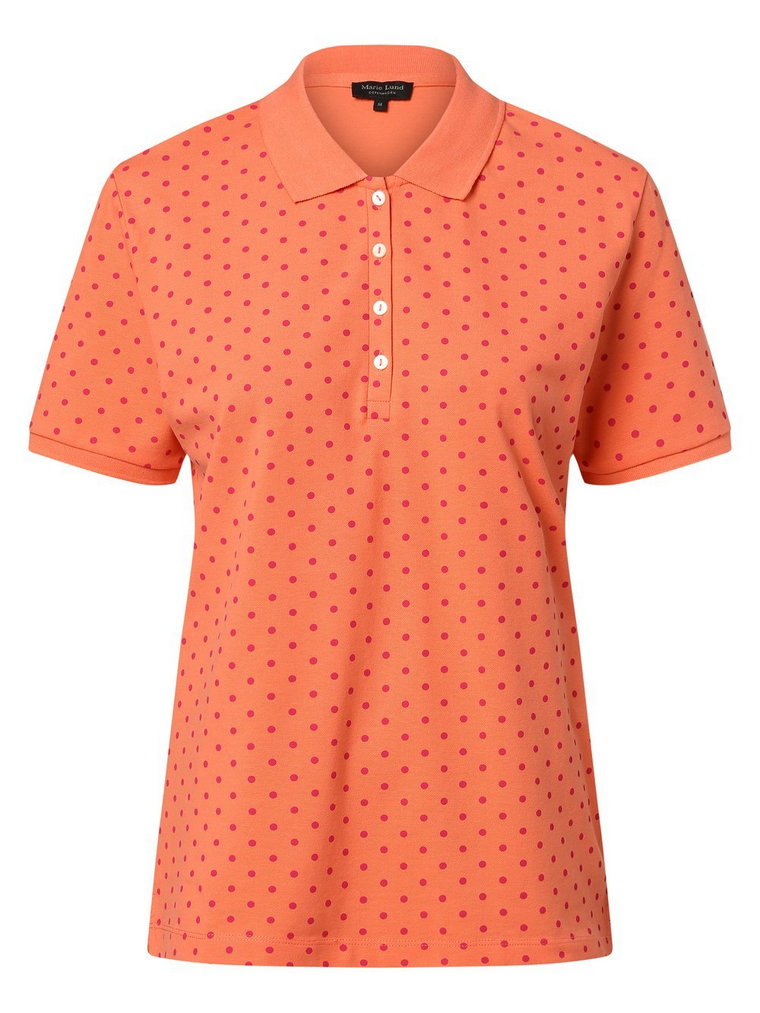 Marie Lund - Damska koszulka polo, pomarańczowy