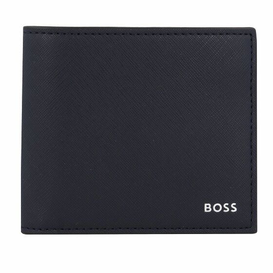 Boss Zair Wallet Leather 11 cm dark blue