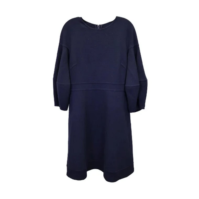 Pre-owned Wool dresses Oscar De La Renta Pre-owned