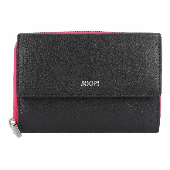 Joop! Lantea Blocking Martha Portfel Ochrona RFID Skórzany 13.5 cm nightblue