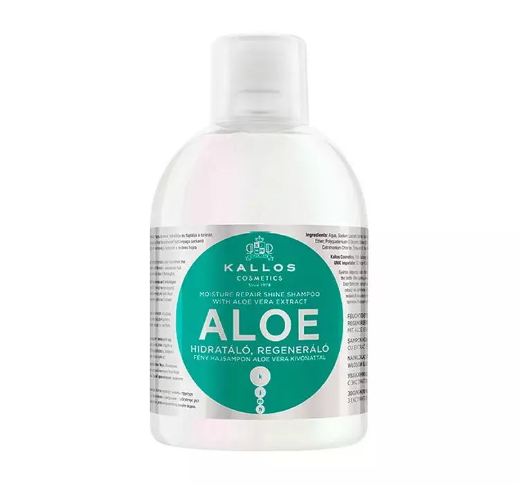 KALLOS KJMN ALOE VERA SZAMPON ALOESOWY 1000ML