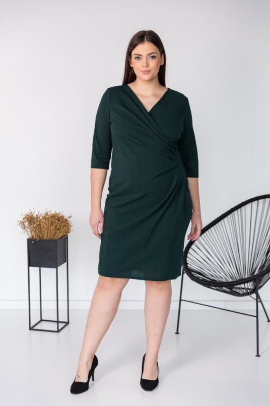 Zielona Sukienka MAGENTA Plus Size