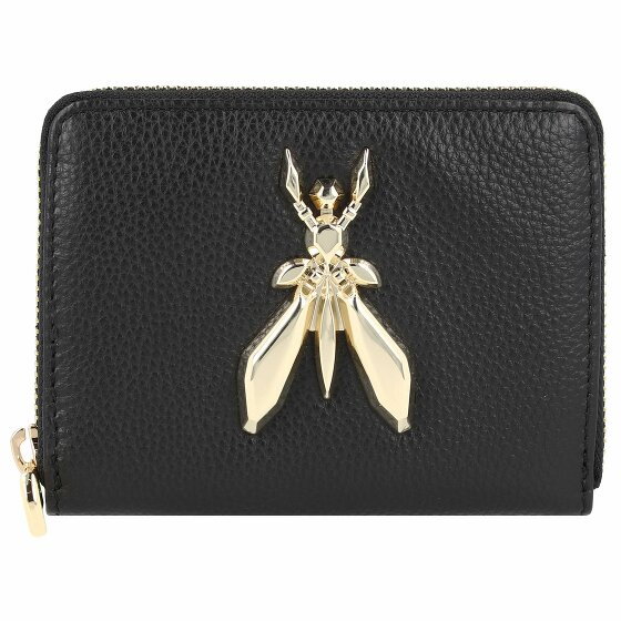 Patrizia Pepe Fly wallet leather 12,5 cm black-light gold