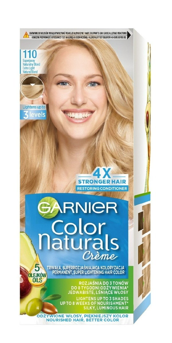 Garnier Color Naturals 110 Superjasny Naturalny Blond - farba do włosów
